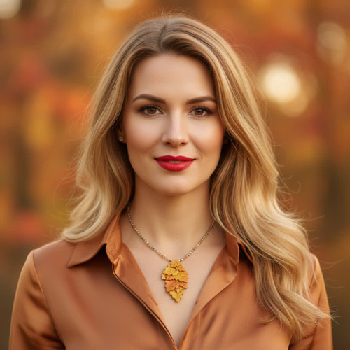 گردنبند پائیزی