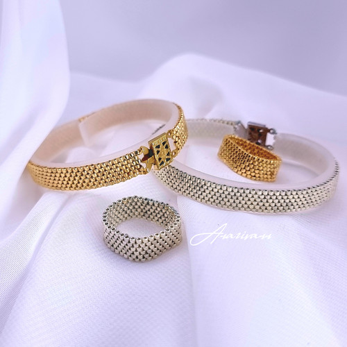 ست دستبند و انگشتر میوکی