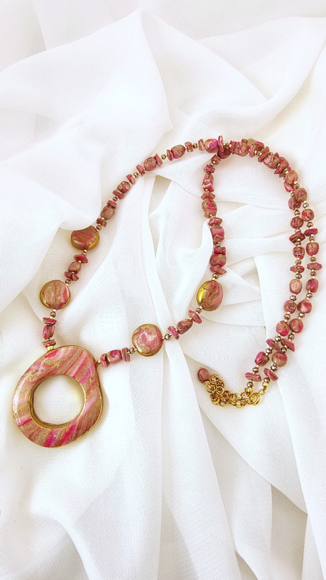 آویژن ماربل صورتی